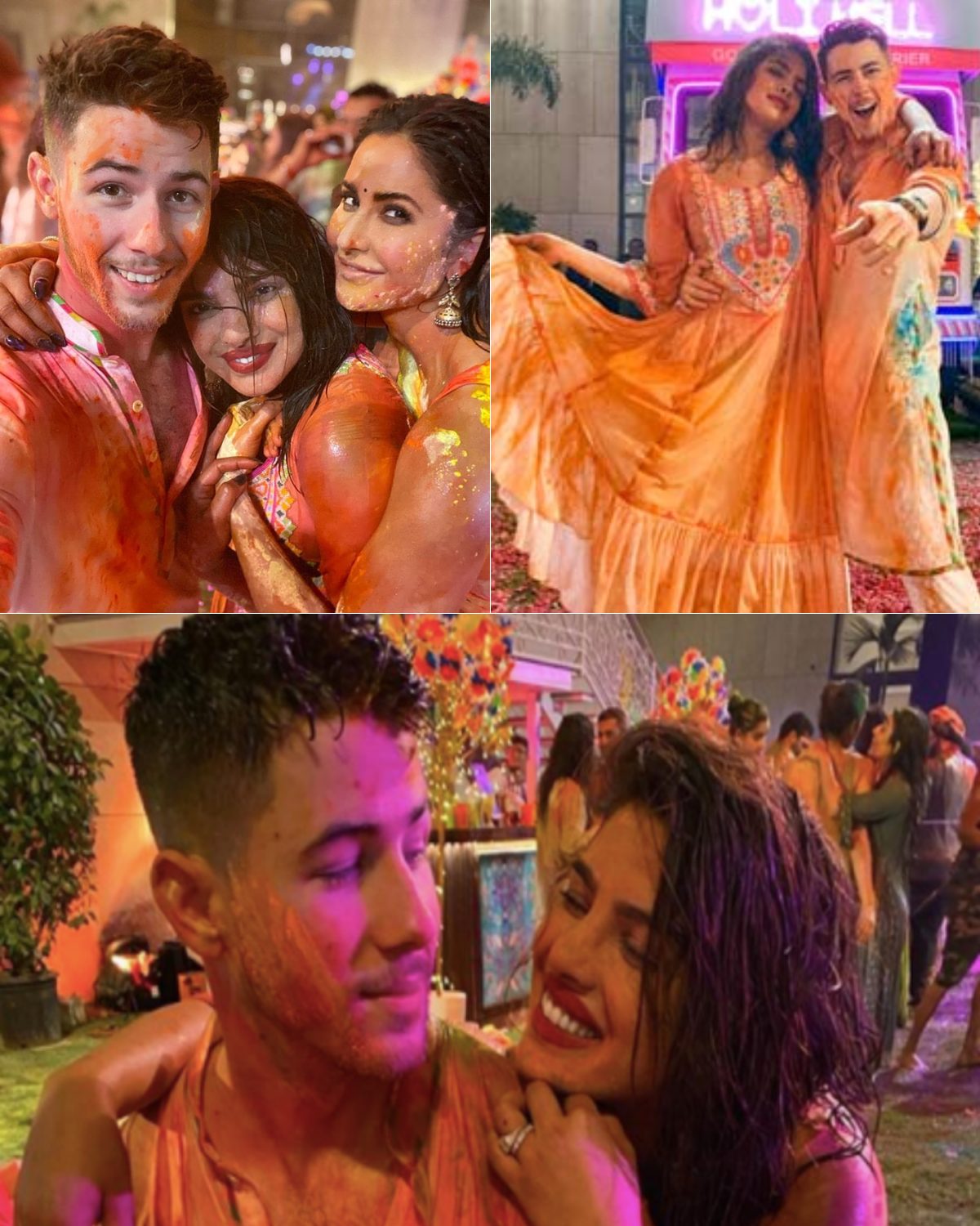 Cover Image for Throwback: When Priyanka Chopra and Nick Jonas celebrated holi with Isha Ambani